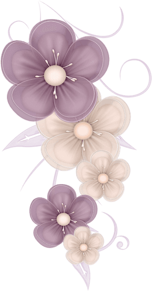 Transparent Flower Power Clipart - Purple Flower Cute Png, Png Download PNG image with transparent background