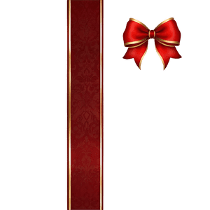 Elegant Red Bow PNG 05252024 PNG image with transparent background