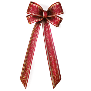 Elegant Red Bow PNG 38 PNG image with transparent background