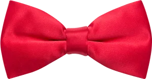 Elegant Red Bow Tie.png PNG Image