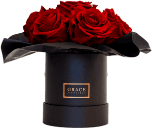 Red Bouquet - Red And Black Flowers Bouquet Png, Transparent Png PNG with transparent background