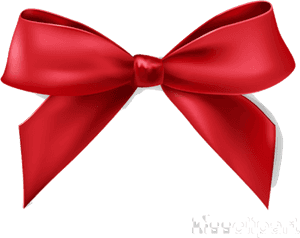 Christmas Bow Clipart Graphics Designs Clip Art Transparent - Transparent Background Red Bow Png, Png Download PNG image with transparent background