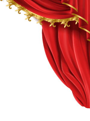 Gold-bar Curtain Curtain Curtain - Theater Curtain, HD Png Download PNG with transparent background