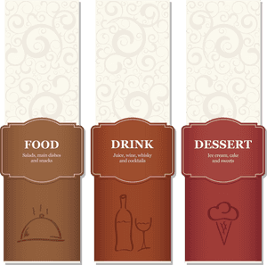 Menu Png Pic - Background Pattern For Hotel Menu, Transparent Png PNG with transparent background