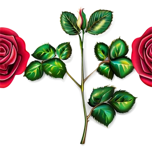 Elegant Rose Clipart Png 06272024 PNG Image