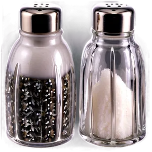 Elegant Salt And Pepper Sets For Dining Png Htf44 PNG Image