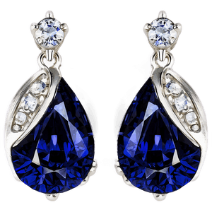 Elegant Sapphire Earring PNG wvq65 PNG