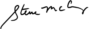 Elegant Signature Steve Mc C PNG Image