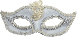 Carnival Mask Png - Silver Mask No Background, Transparent Png PNG image with transparent background