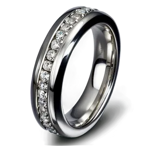 Elegant Silver Ring Png Eme PNG Image