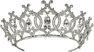 #silver #diamond #diadem #crown #brilliant #qween #king - Prince Crown Silver Png, Transparent Png PNG image with transparent background