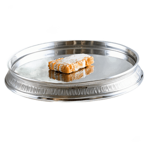 Elegant Silver Tray PNG 14 PNG