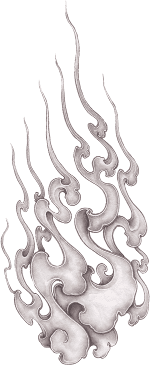 Fp Bw L - Japanese Fire Transparent, HD Png Download PNG image with transparent background