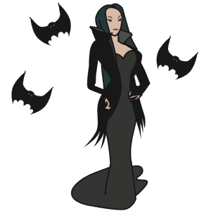 Vampire Anime Girl PNG File PNG image with transparent background