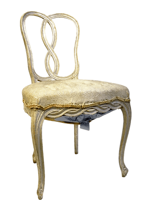 Elegant Vintage Chair Design PNG image with transparent background