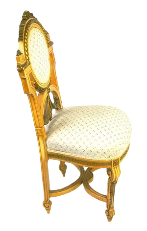 Elegant Vintage Chair.png PNG Image