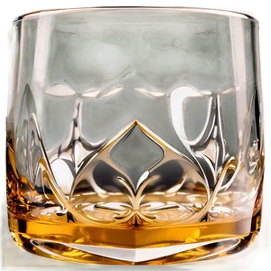 Elegant Whiskey Glass Png Qfo88 PNG Image