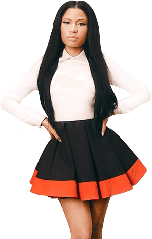 College Nicki Minaj - Nicki Minaj School Girl Outfit, HD Png Download PNG image with transparent background