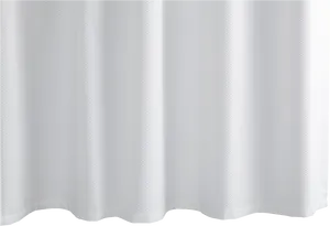 Elegant White Curtain Texture PNG Image