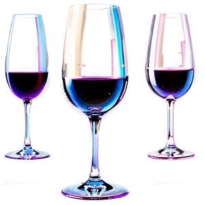 Elegant Wine Glasses Png 06212024 PNG Image