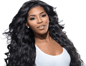 Black Hair Model Png, Transparent Png PNG image with transparent background