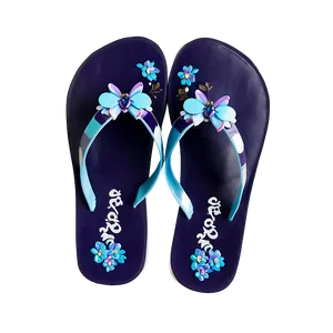 Elegant Women's Flip Flop Png Alf PNG Image