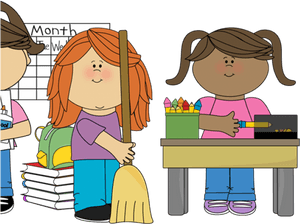Individual Responsibility Cliparts Free - Clean Up Classroom Clipart, HD Png Download PNG image with transparent background