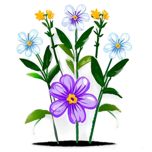 Elementary Flower Png 14 PNG Image