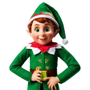 Elf On The Shelf Holiday Png Cap86 PNG Image