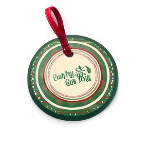 Elf Workshop Gift Tag Png 06282024 PNG Image