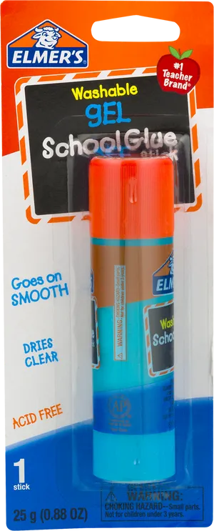 Elmers Washable Gel School Glue PNG Image