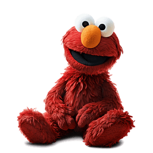 Elmo from Sesame Street PNG med PNG image with transparent background