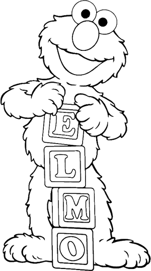Transparent Sesame Street Birthday Png - Sesame Street Coloring Pages Printable, Png Download PNG image with transparent background