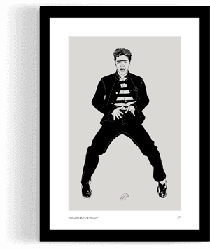 Transparent Elvis Clipart - Elvis Presley Dance, HD Png Download PNG image with transparent background
