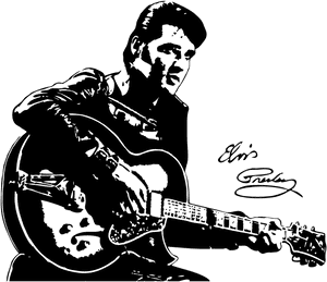 Elvis Presley Line Art, HD Png Download PNG image with transparent background