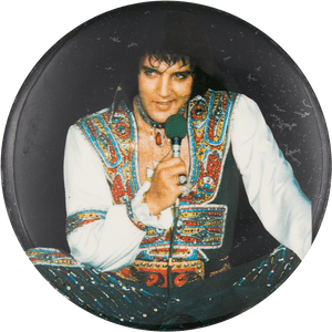 Elvis Jumpsuit Music Button Museum - Elvis Gypsy Suit 1975, HD Png Download PNG image with transparent background