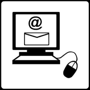 Email Communication Icon PNG image with transparent background