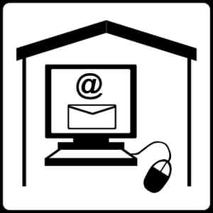 Email Communication Icon PNG image with transparent background
