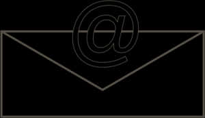 Email Envelope At Symbol Logo PNG