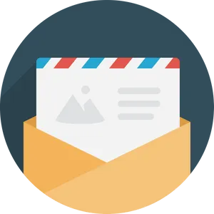 Email Envelope Icon PNG Image