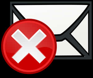 Email Error Icon PNG with transparent background