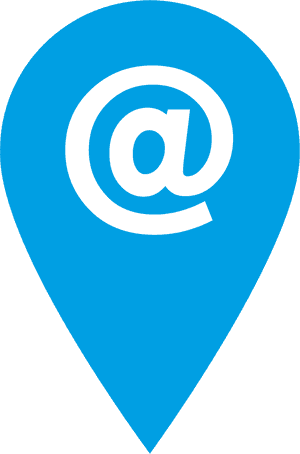 Email Location Pin Icon PNG