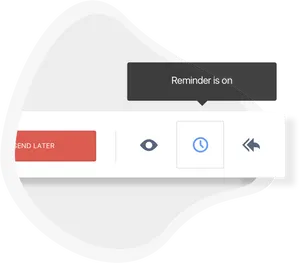 Email Reminder Notification Interface PNG Image