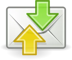 Email Send Receive Icon PNG Image