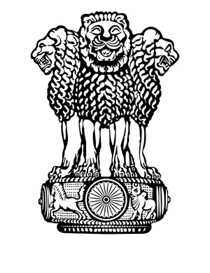 Emblem_of_ India_ Illustration PNG Image