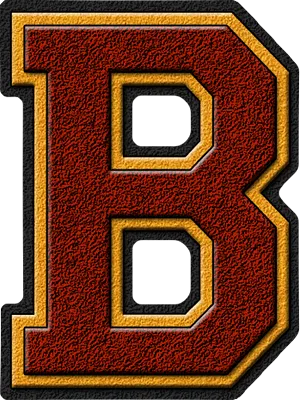 Embossed Letter B Texture PNG Image