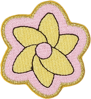 Daffodil Flower Sticker Patch - Stitch, HD Png Download PNG image with transparent background