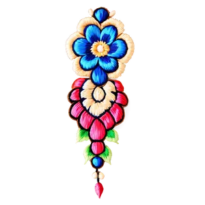 Embroidery Design Png Fus86 PNG Image