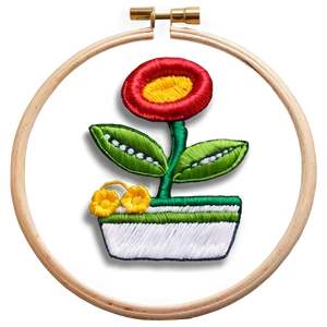 Embroidery Hoop Art Png 06262024 PNG Image