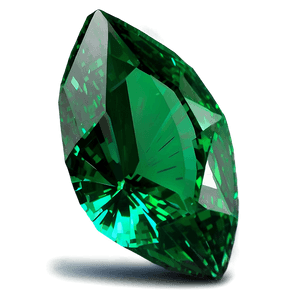 Emerald Green Gemstone PNG nhm PNG image with transparent background